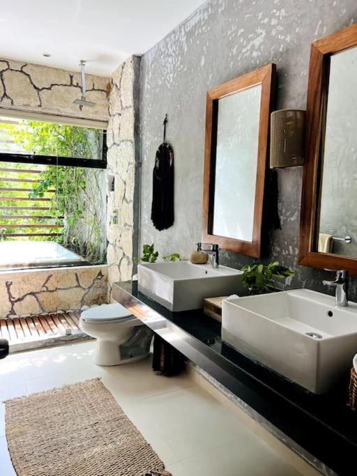 Luz De Luna Tulum Villa Exterior foto